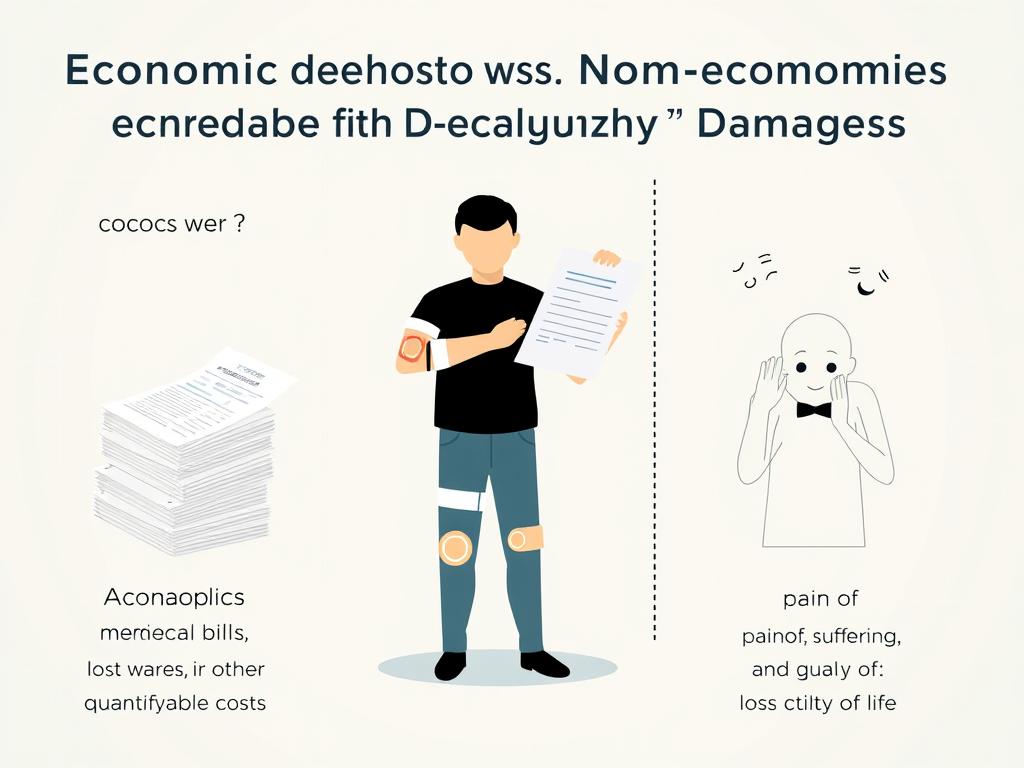 Economic vs. Non Economic Damages in Personal Injury Cases