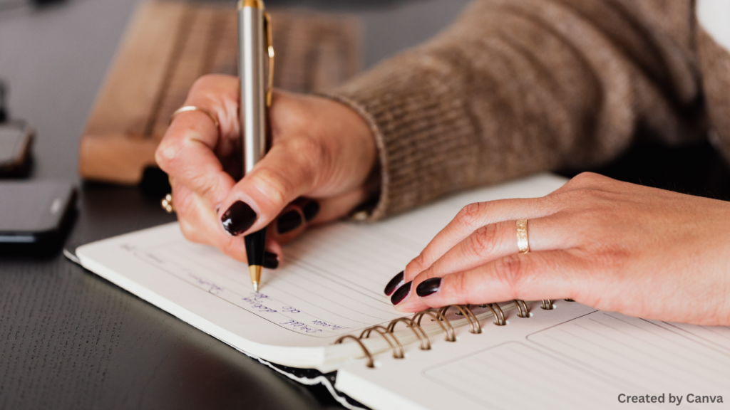 2. Not writing down the accident the right way