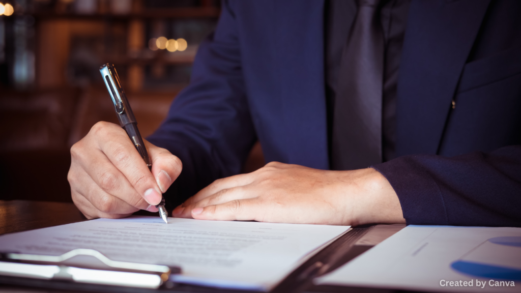 Proof of the Accident and Paperwork for the Claim