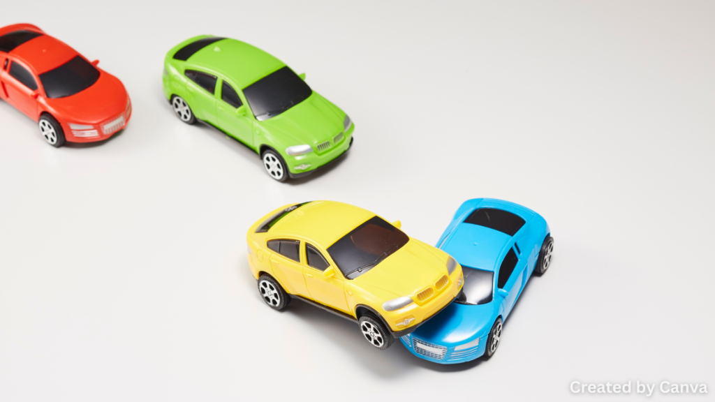 Finding out who is at fault in a multi-vehicle accident