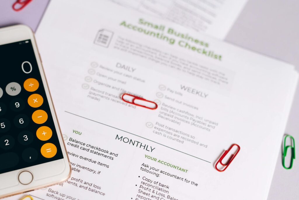A sample injury claim documentation checklist featuring essential elements from the injury claim calculation checklist