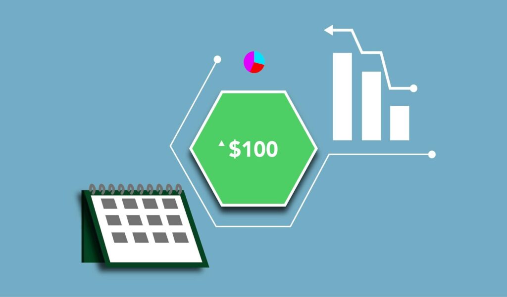 A visual representation of potential future earnings loss due to injury. — calculate lost wages injury claim
