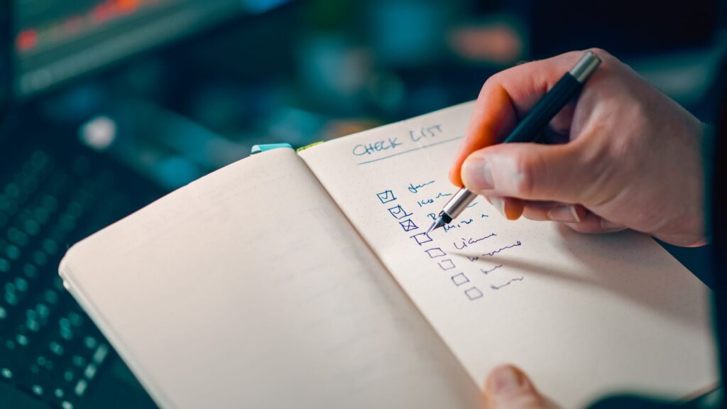 A checklist for maximizing the settlement time for injury claims.
