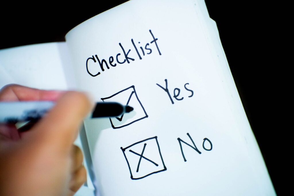 A checklist of documents needed for a claim evaluation. — insurance offer calculation