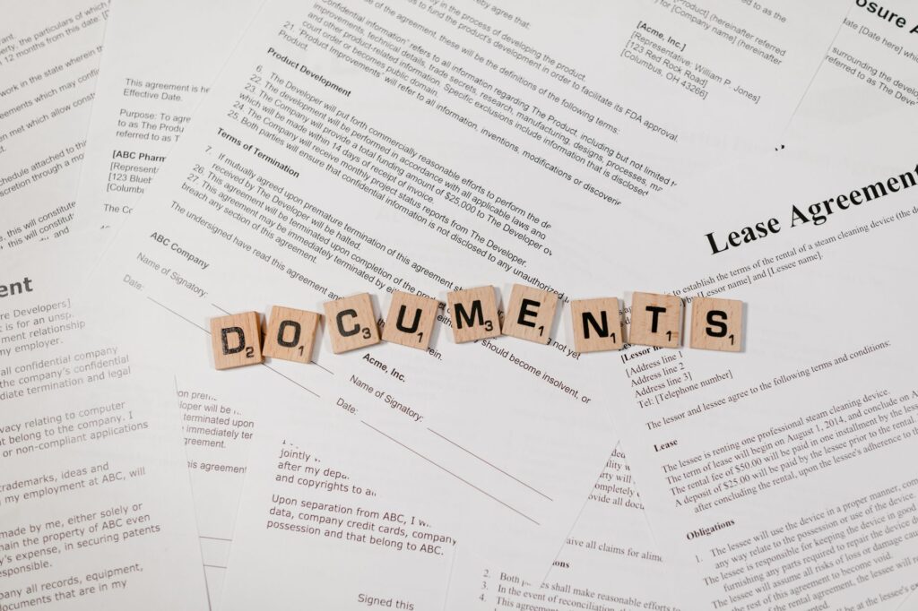 Image of legal documents required for wage reimbursement. — lost wages calculator injury claim