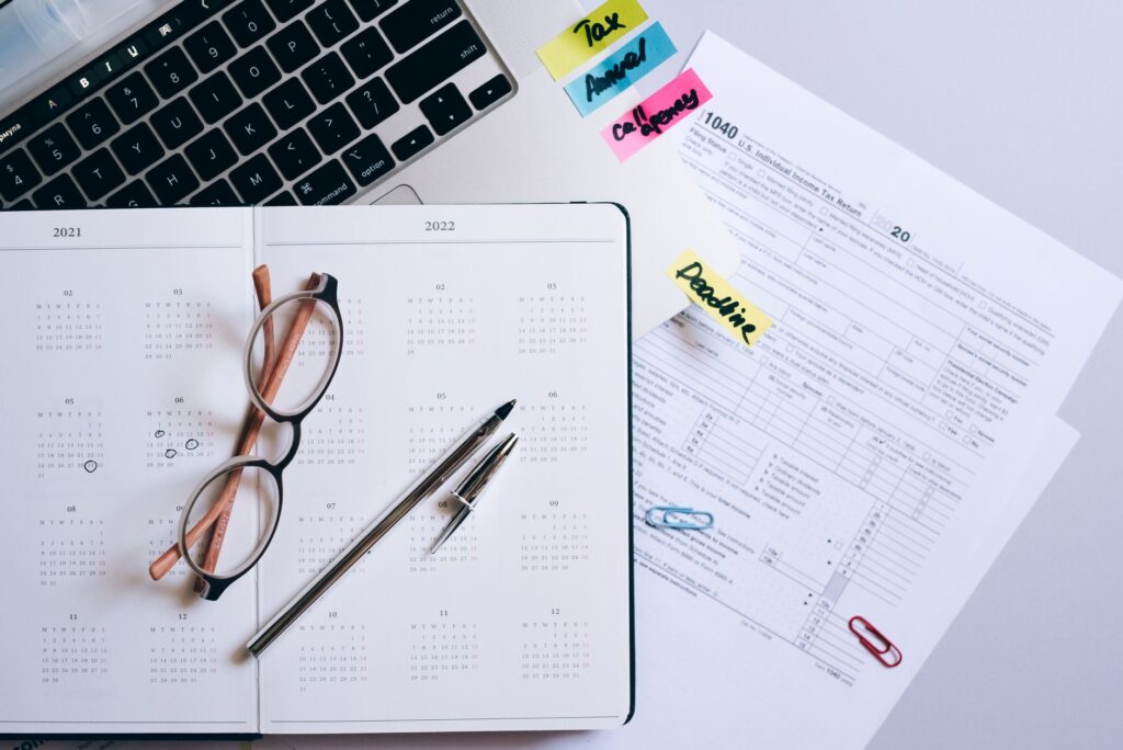 A calendar noting important deadlines related to filing injury claims. — mistakes in injury claims