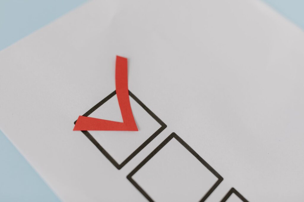 A checklist of claim submission steps. — after submitting injury claim