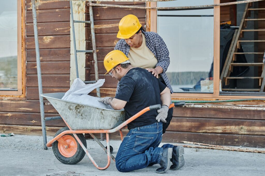 A screenshot of an online injury claim estimator tool that helps users estimate injury claim value.