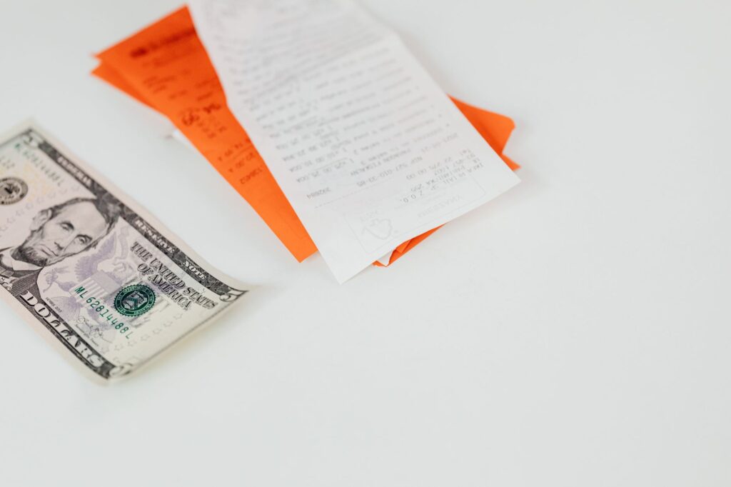 Image of medical bills and receipts for injury-related expenses — what to include in injury claim