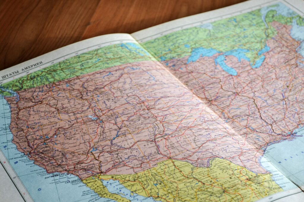Map illustrating state injury claim settlements across the U.S. — average injury claim settlements 2026