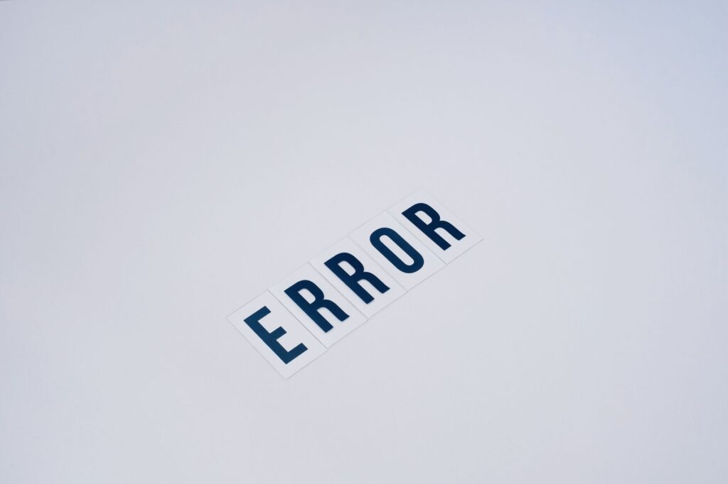 An infographic showing common injury claim errors — mistakes in injury claim calculation