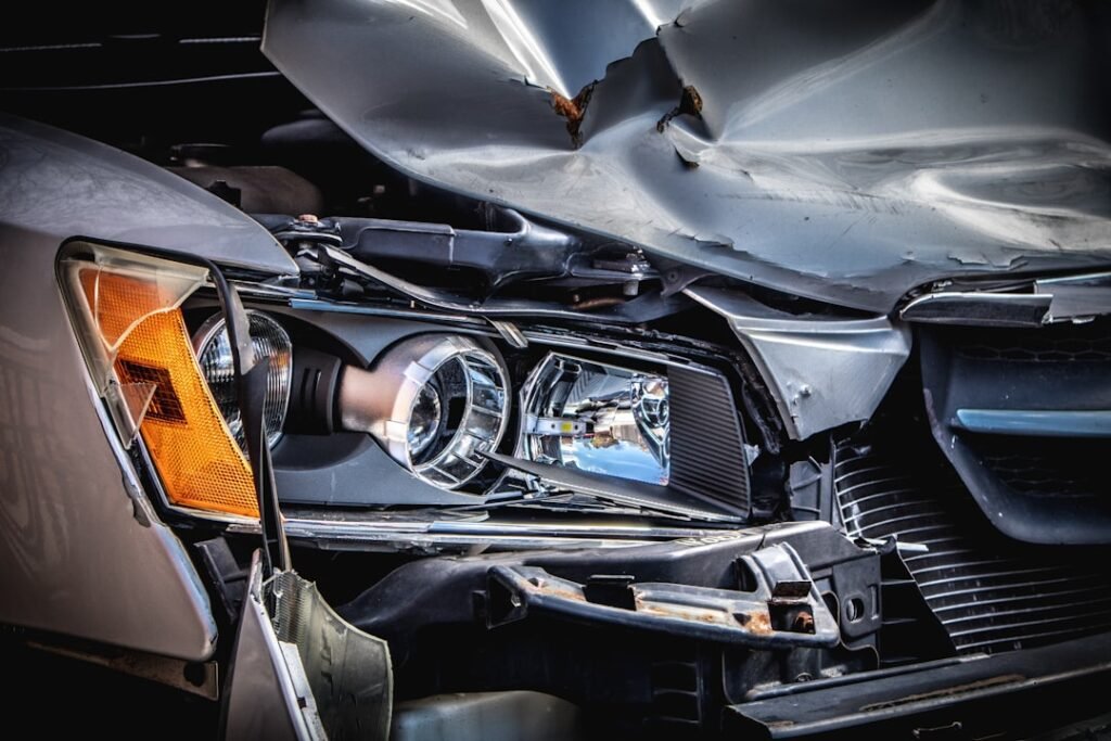 An infographic showing statistics on car accident claims — types of injury claims