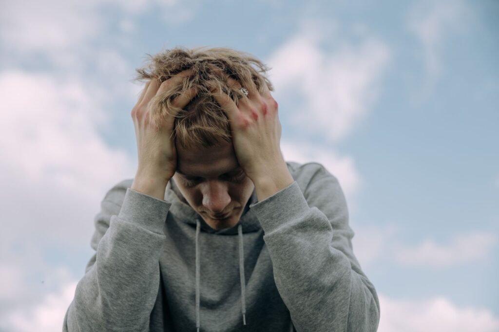Visual representation of emotional distress related to injuries — pain and suffering injury claims