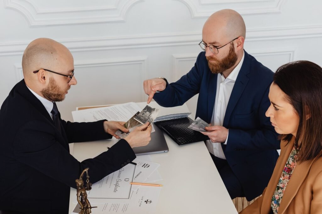 Photo of a legal consultation regarding injury claims. — injury claim settlement process