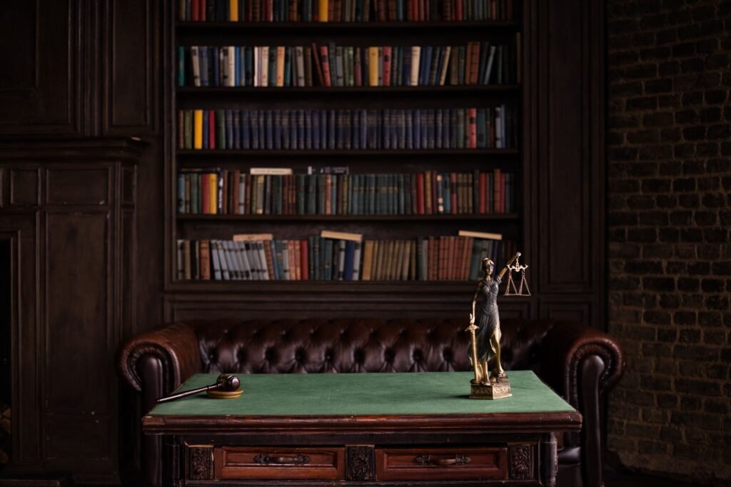 A gavel and scales of justice to represent legal advice. — do you need a lawyer for injury claim